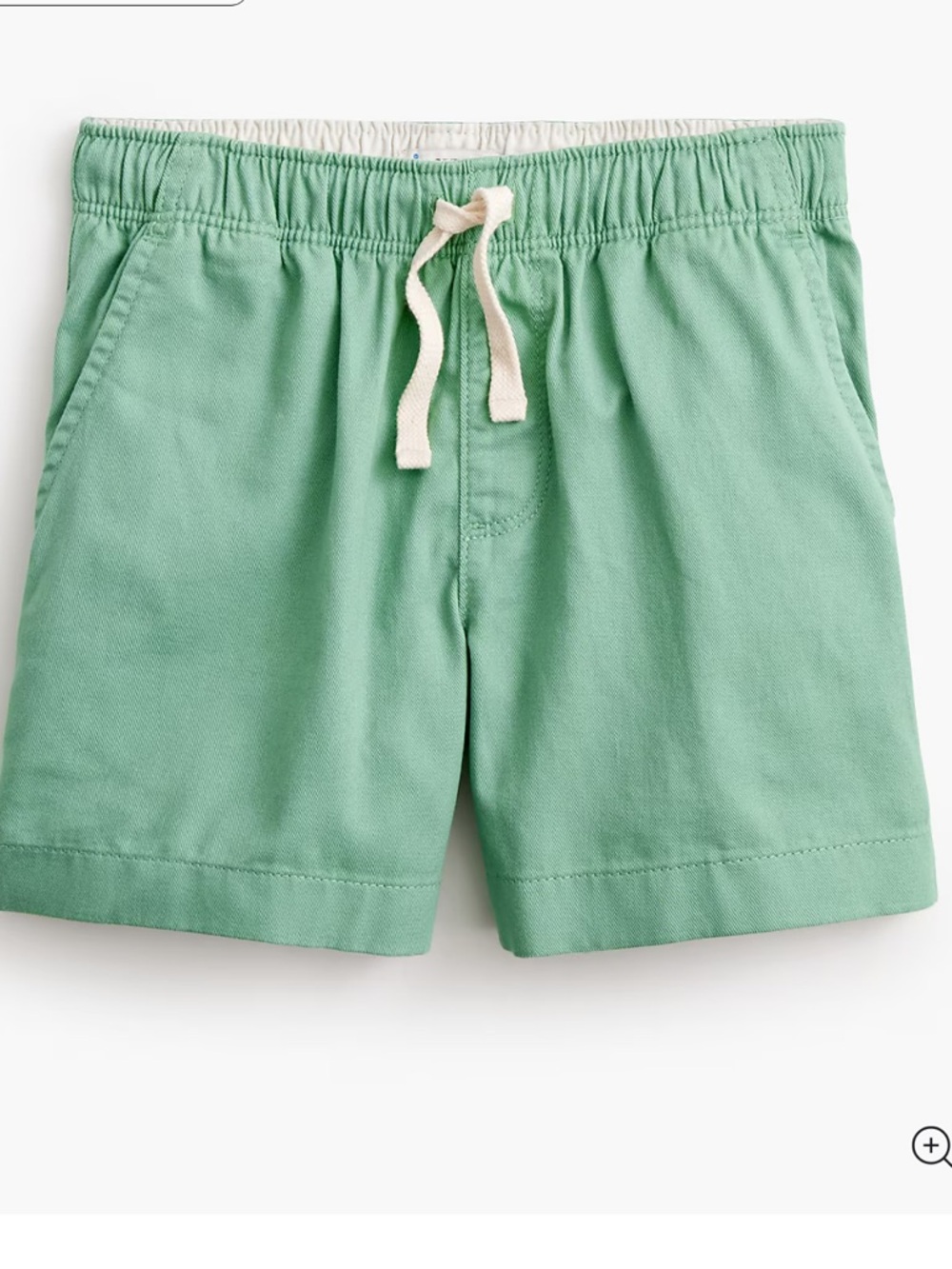 J.Crew Boys Crewcuts Drawstring Soft Twill Dock Shorts size 12